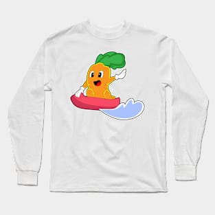 Carrot Snowboard Winter sports Long Sleeve T-Shirt